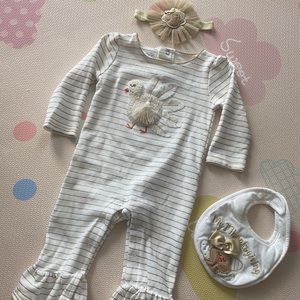 Mud Pie My 1st Thanksgiving Outfit